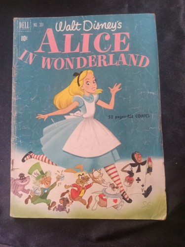 Fumetto alice nel paese delle - fumetto,