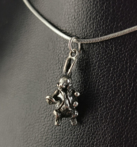 Charm disney argento alice nel - disney,